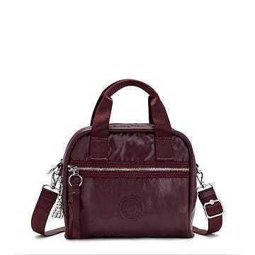 Kipling Hadya Metallic Válltáskák Bordó | HU 1415DF